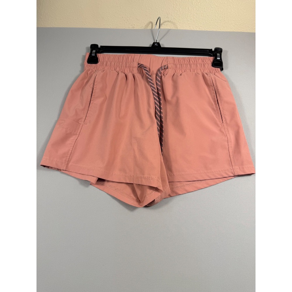 Pacific Trail Womens XS Pink Ripstop Hiking Shorts Elastic Waist Pockets Sport